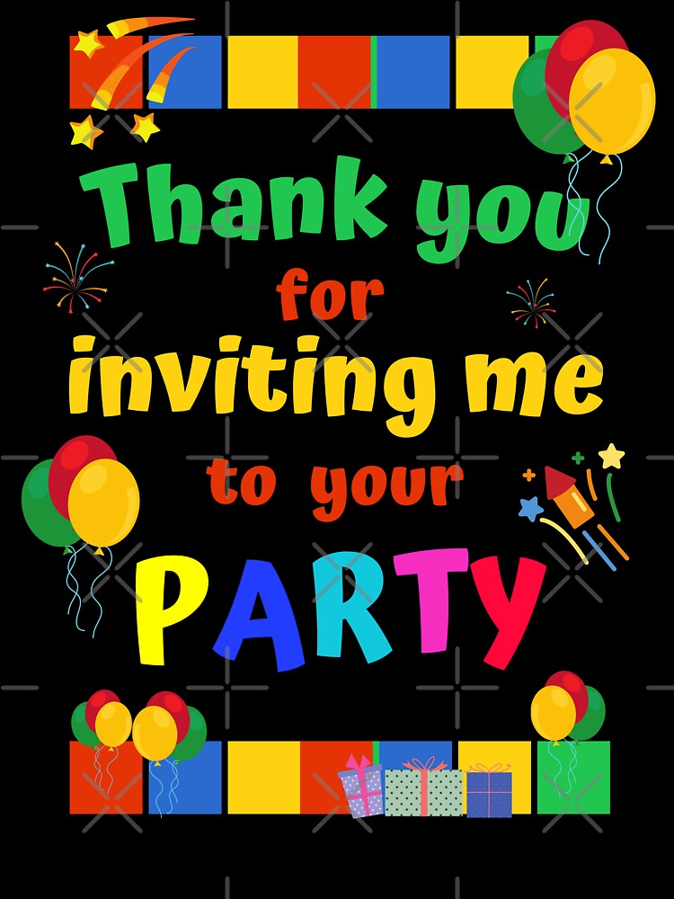Party Invitation Response by Einstein12345