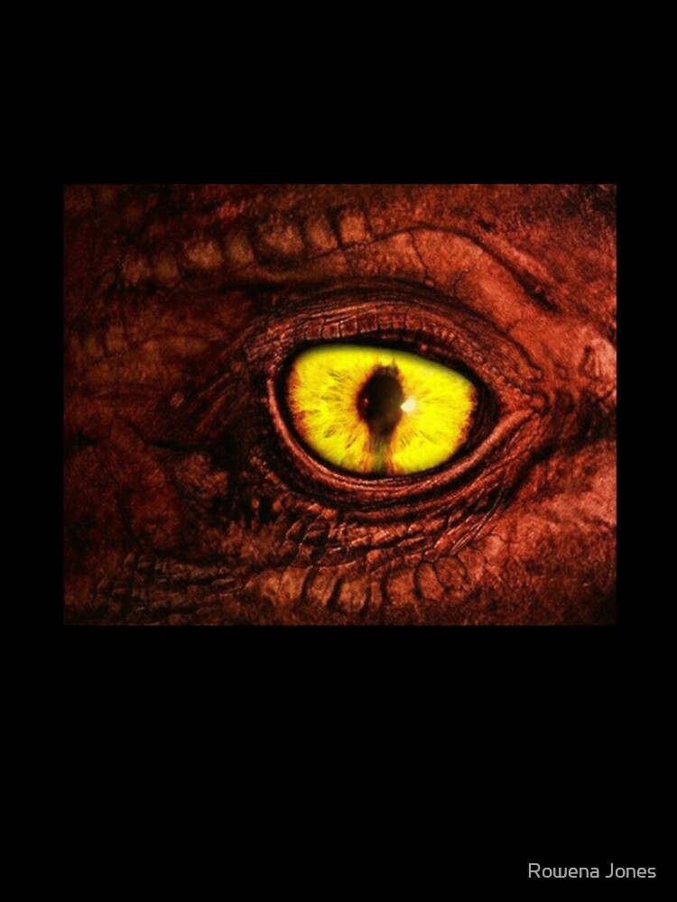 Red Dragon Yellow Eye by Rowena Jones