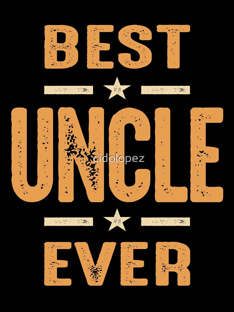 Mens Best Uncle Ever Christmas Dad/Grandpa by cidolopez