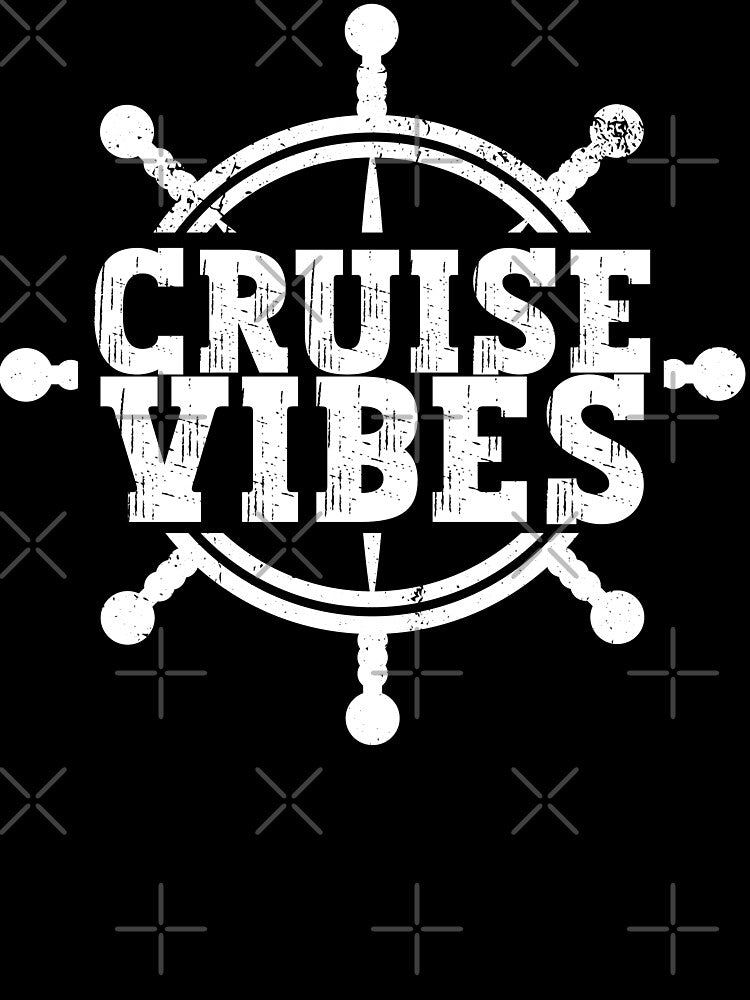 CRUISE VIBES- Summer Vacation Retro Groovy by nimsart1