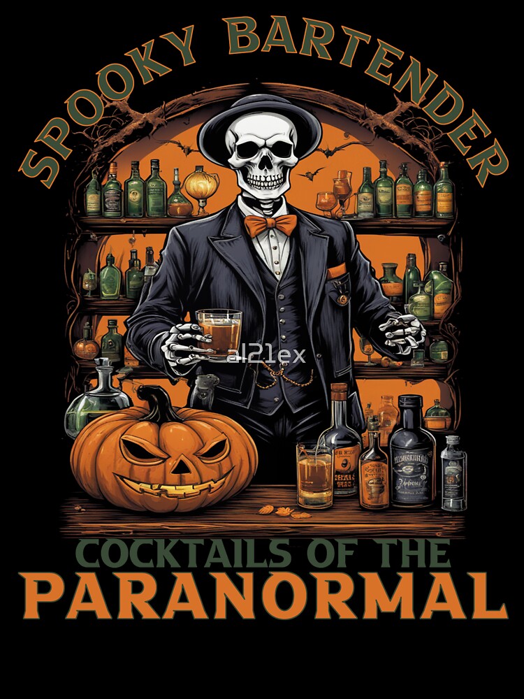 Spooky Bartender by al21ex