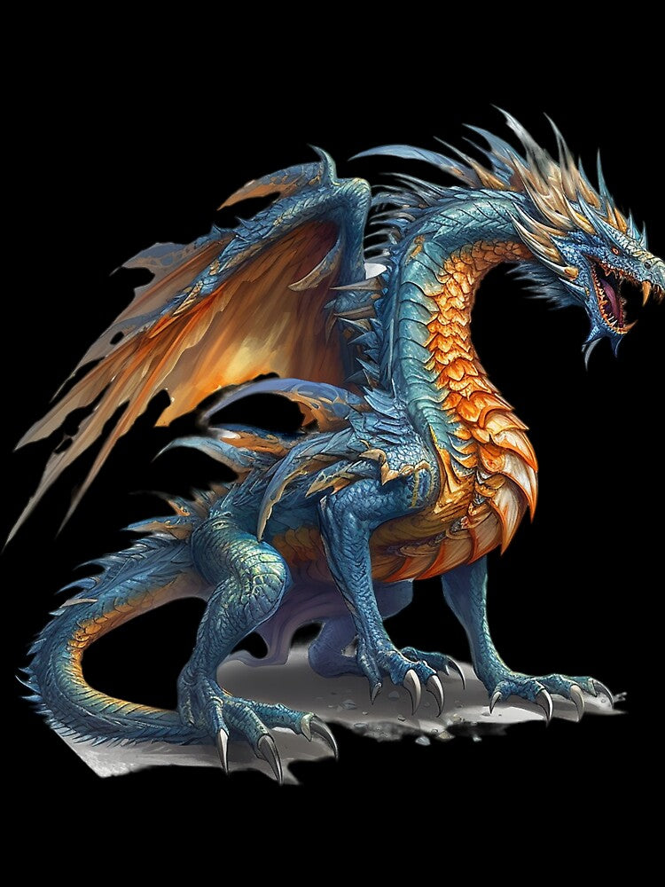 Blue Dragon by PCGDrawing