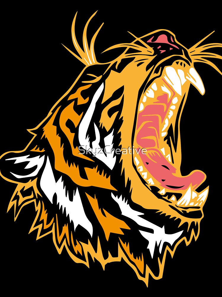 Bengal Tiger Illustration, Sumatra by SkyzCreative