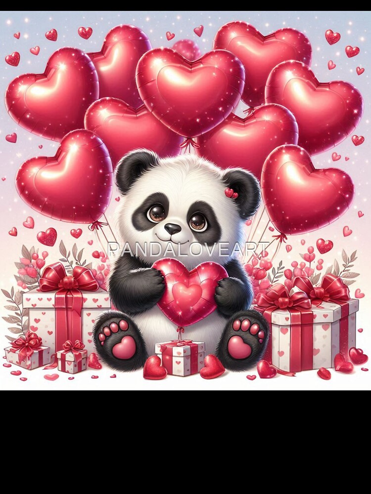 Valetine Panda 2 by PANDALOVEART