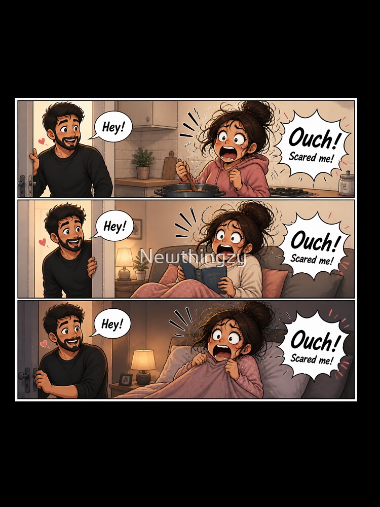 Ouch! Scared me! by Newthingzy