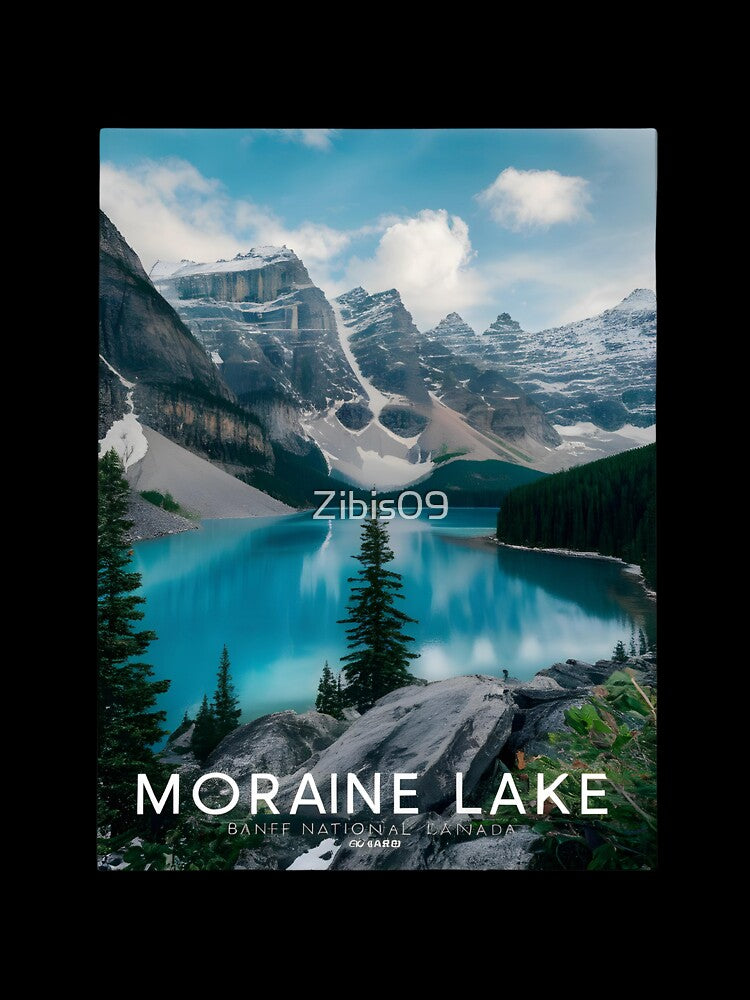 Moraine Lake Alberta Canada Banff National Park by Zibis09