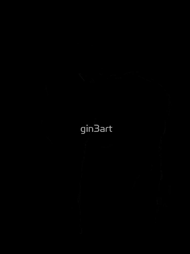 Horse Black Silhouette Animal Pet Cool Style by gin3art