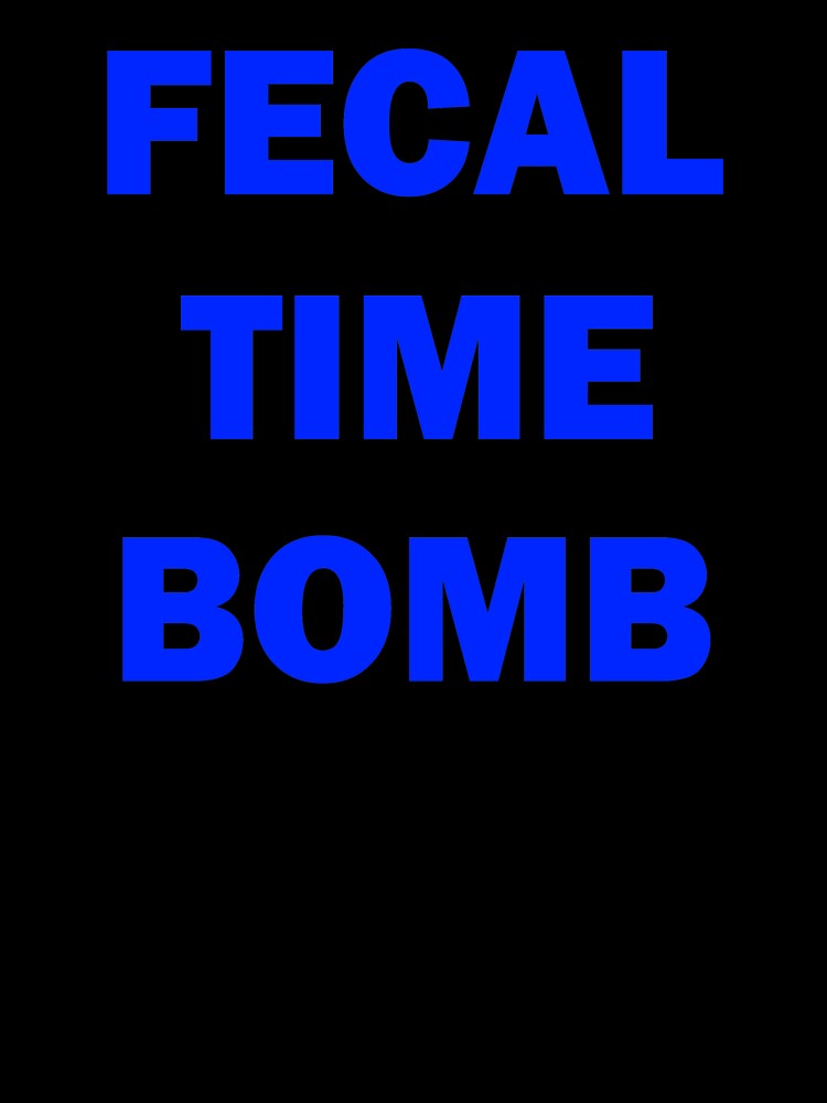 Fecal Time Bomb Blue by boshk