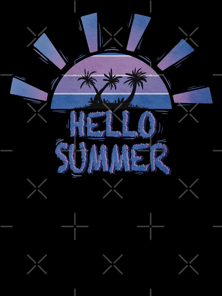 Cute retro last day of school schools out for summer teacher by Xatutik.art