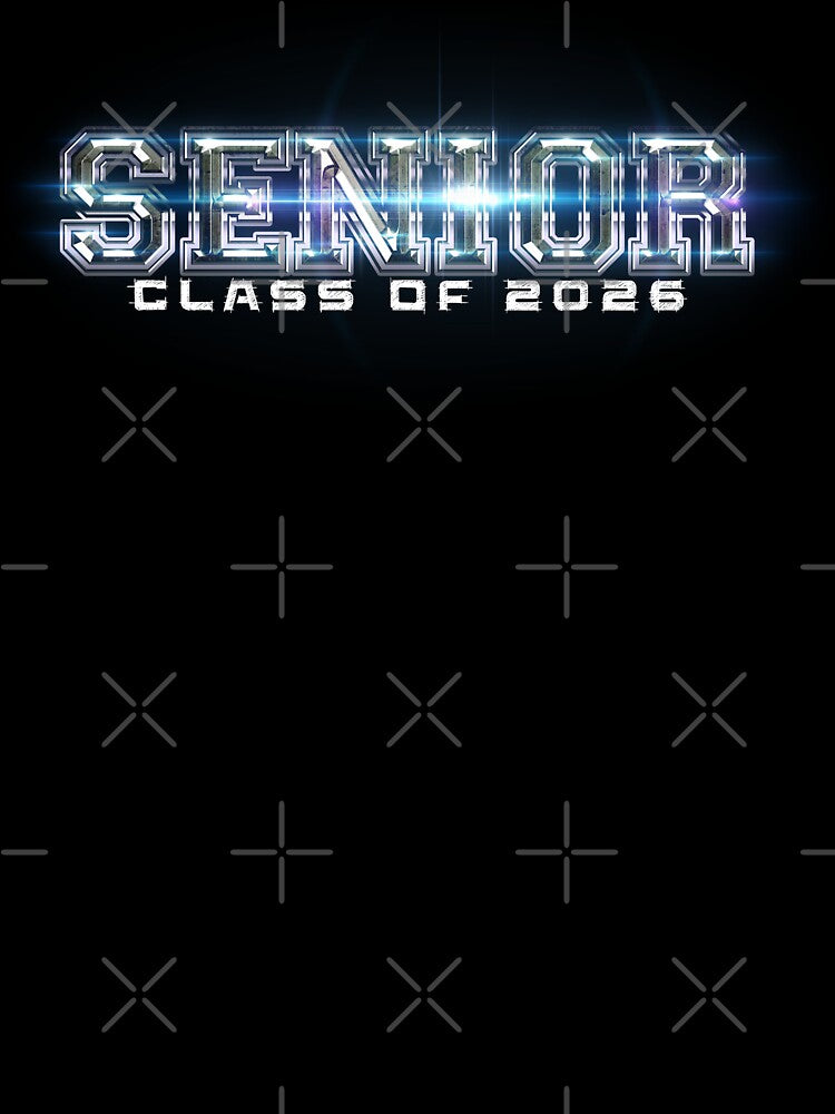 Senior Class of 2026 Shiny Metallic Chrome by LIBERTYMODE