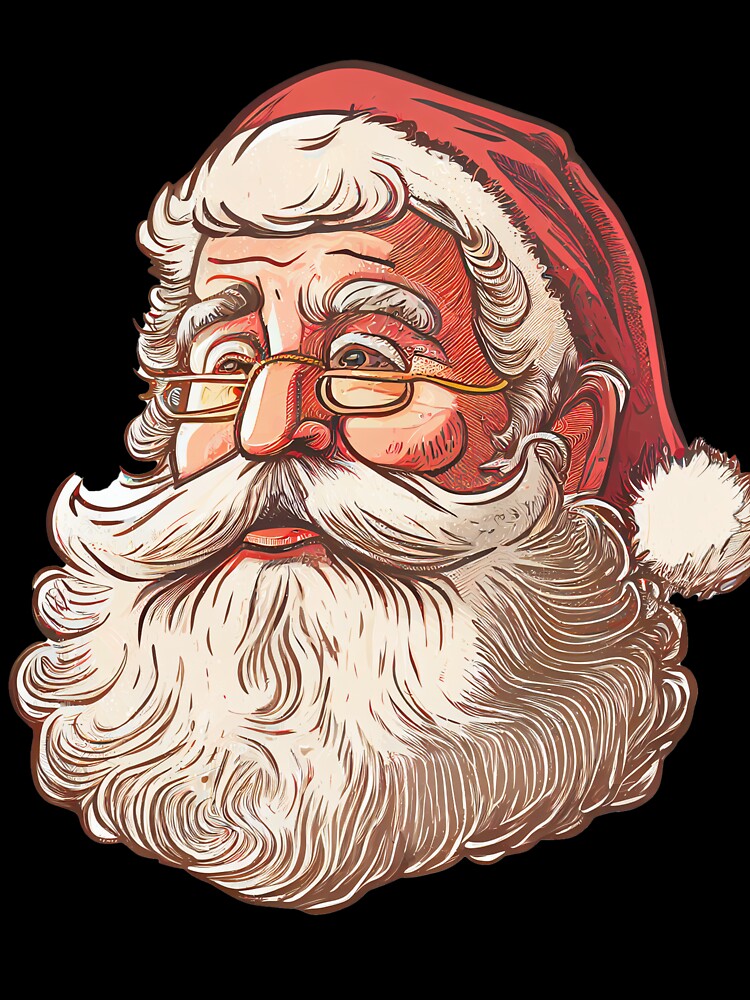 02 Retro Vintage Santa Claus by printiesart
