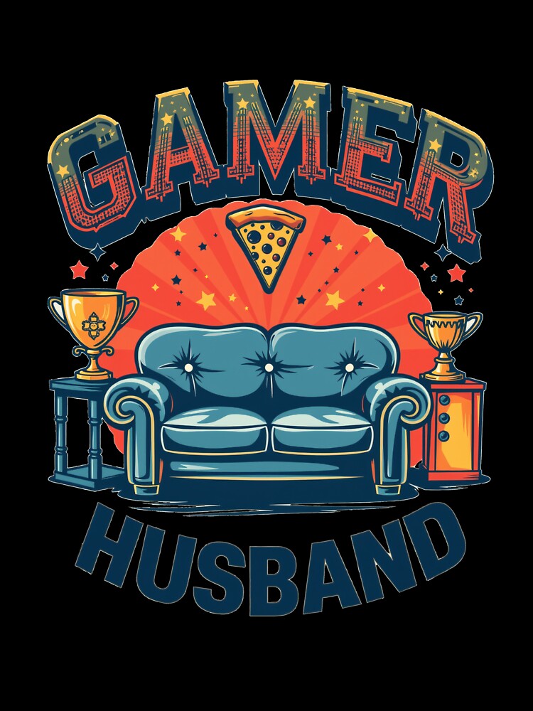 Gamer Husband - Funny Gaming Gift by dosuki Store