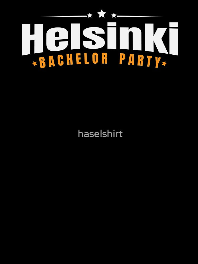 Bachelor Party Shirt Helsinki Pre Wedding Celebration Tee by haselshirt