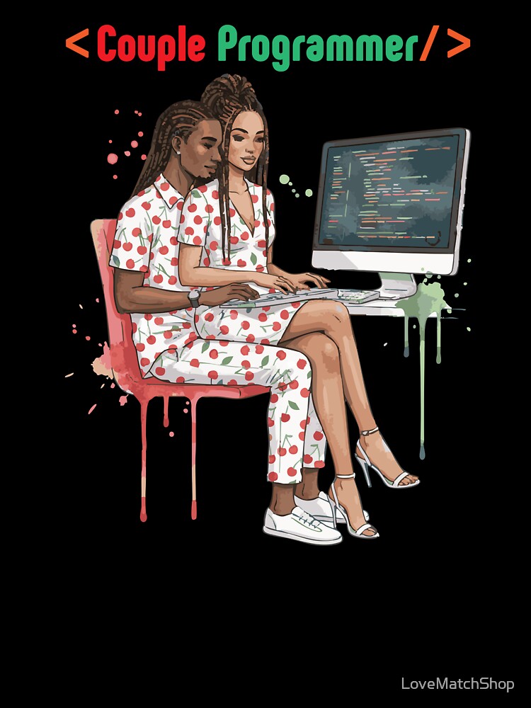 Couple Programmer – Love Code & Creativity by LoveMatchShop