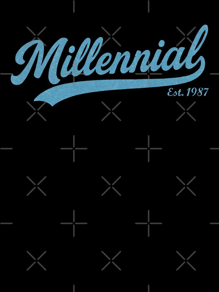 Millennial 1987 - Blue by VHaywardDesigns
