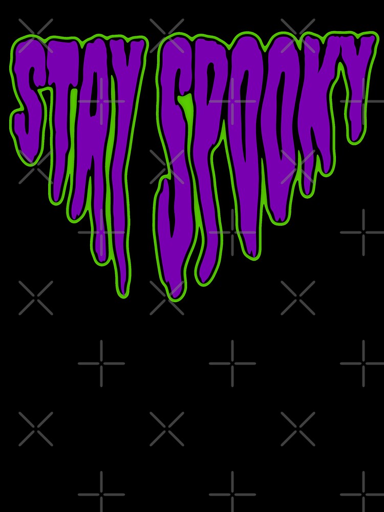 Stay spooky in purple and green by spookdoodle.co