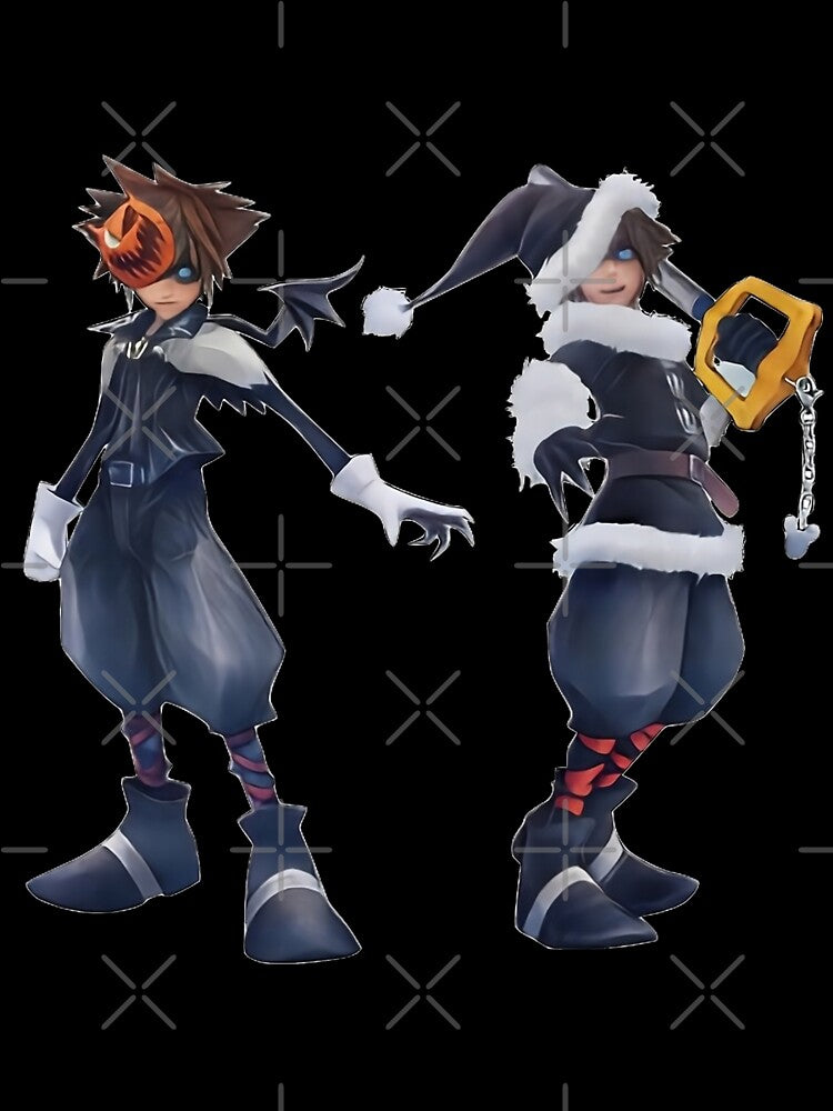 Sora's Nightmare Before Christmas (KH2) by yoake-threads
