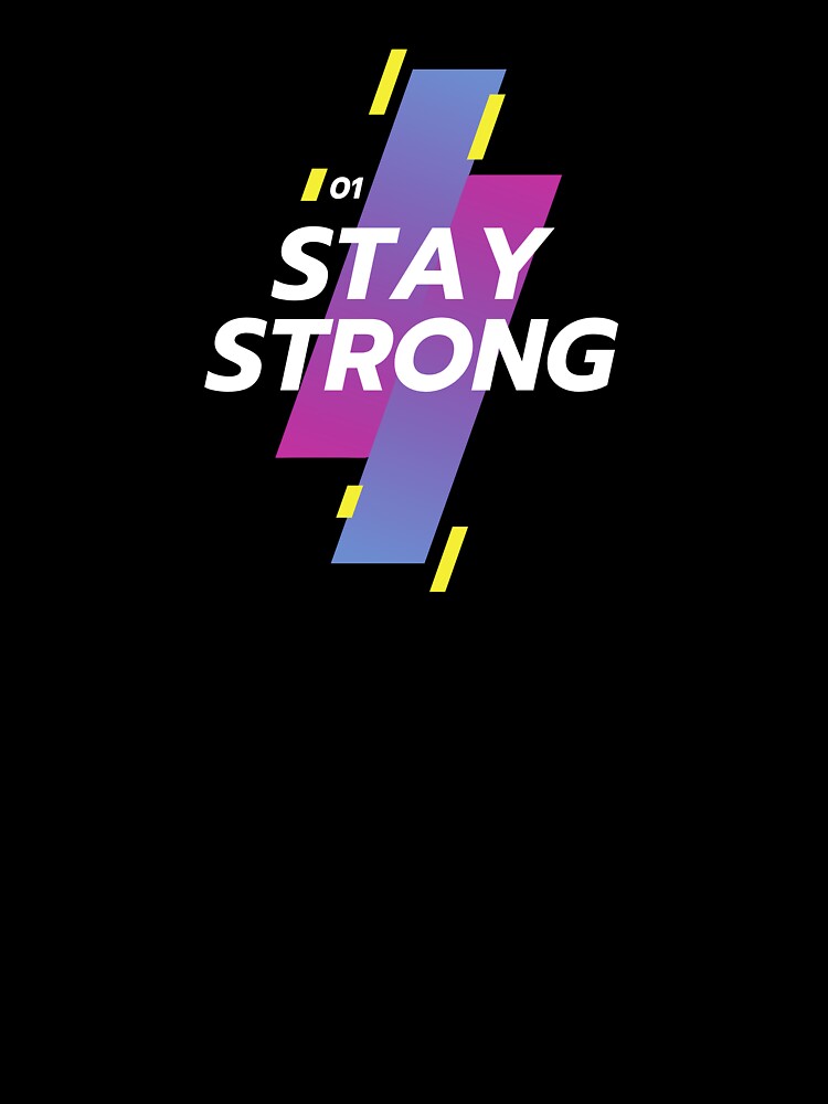 Strong willed T-shirt stay strong by STREET BOY ⭐⭐⭐⭐⭐