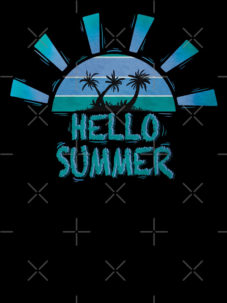 Happy last day of school hello summer teacher student by Xatutik.art