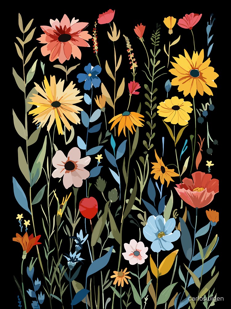 Flowers in the spring by carloswiden
