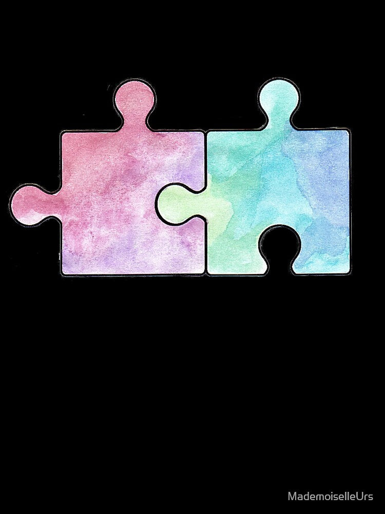 watercolor - matching puzzles by MademoiselleUrs