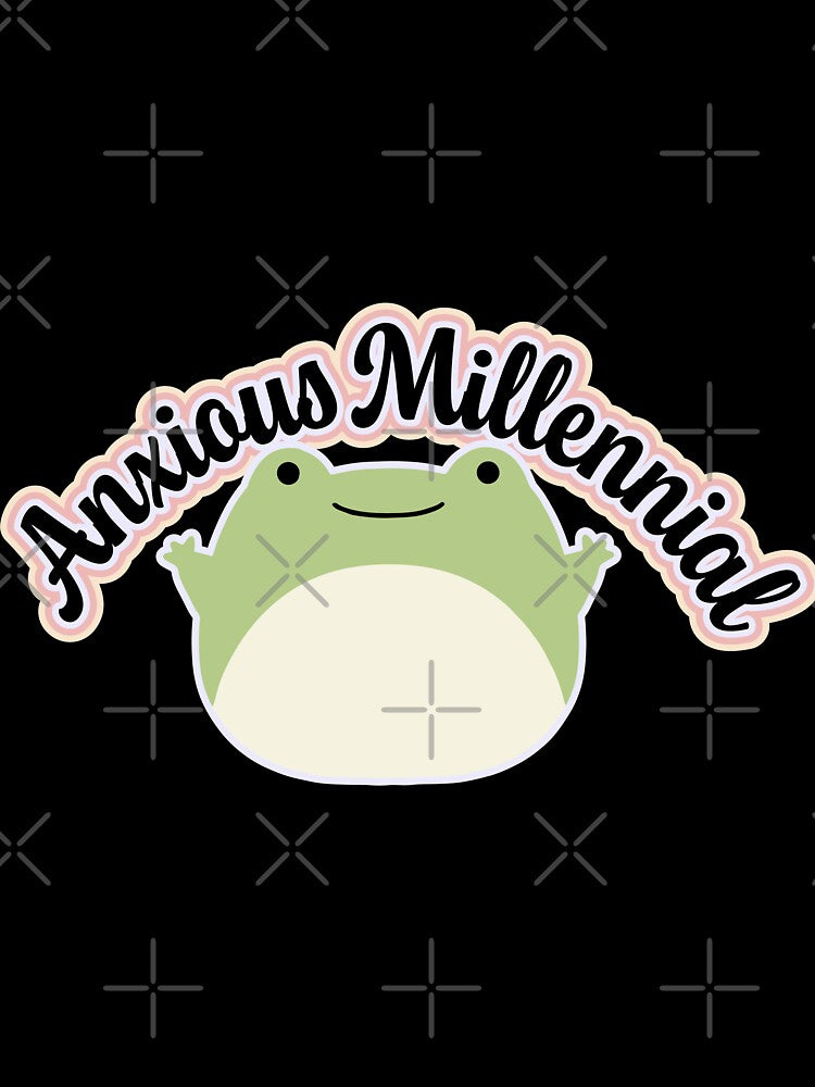 Anxious Millennial / Froggy 2 by Becca Alessi