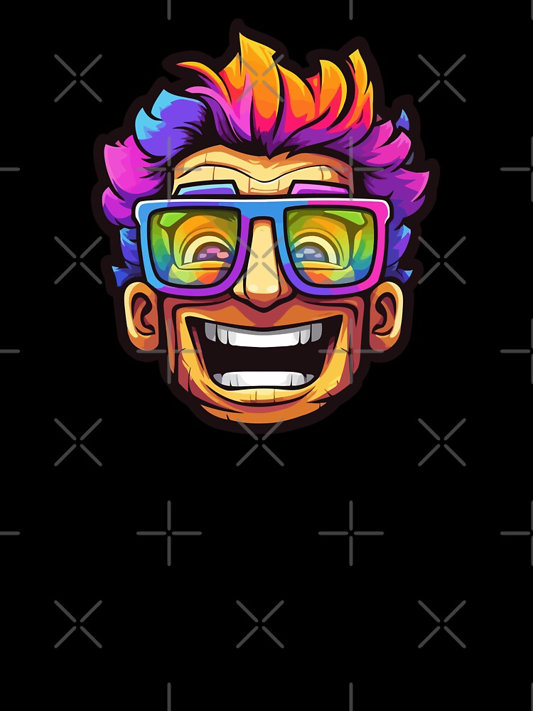 Nerd Face Emoji by Artwyz