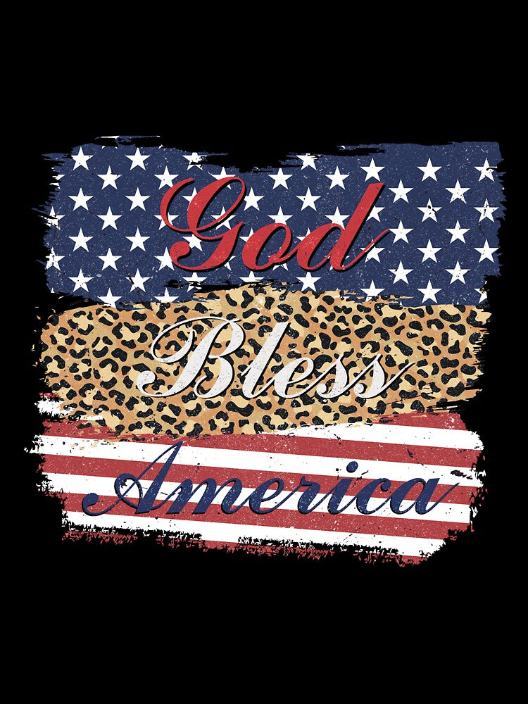 God Bless America 4th July Independence Day USA by Taseen Alam