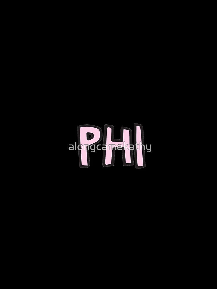 Phi Sorority greek by alongcamekathy