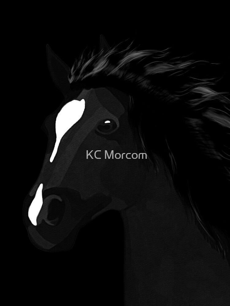 Horse Lovers Galloping Horse by KC Morcom