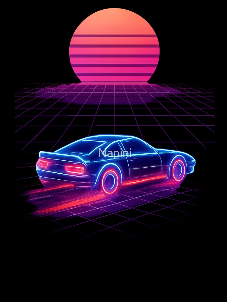 Retro Grid Racer – Neon Horizon by Napini