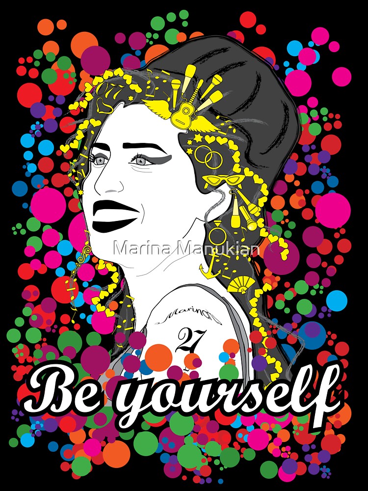 Be Yourself by Amy Winehouse by Marina Manukian