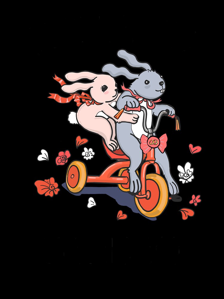 Just Married 10 Years Ago - 10th Anniversary Couple Bunnies Tee, Phone Cases And Other Gifts by MemWear