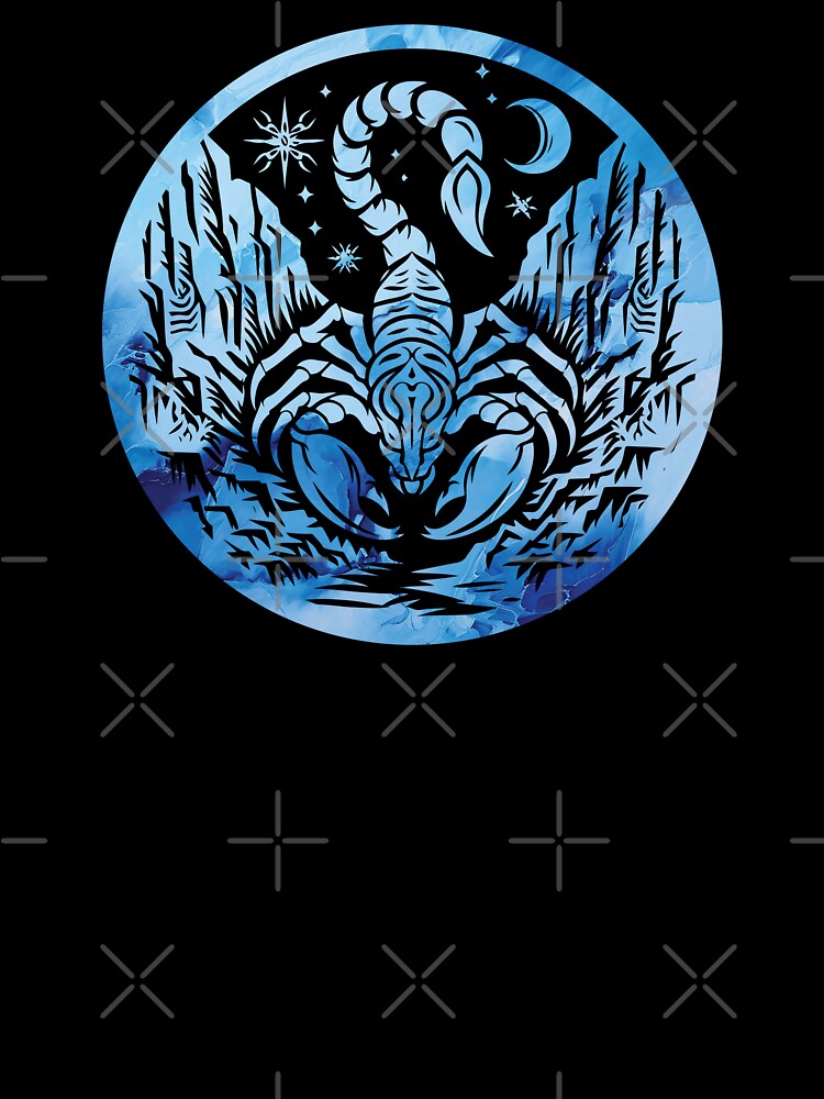 Zodiac Scorpio Blue by Osmose-Studio
