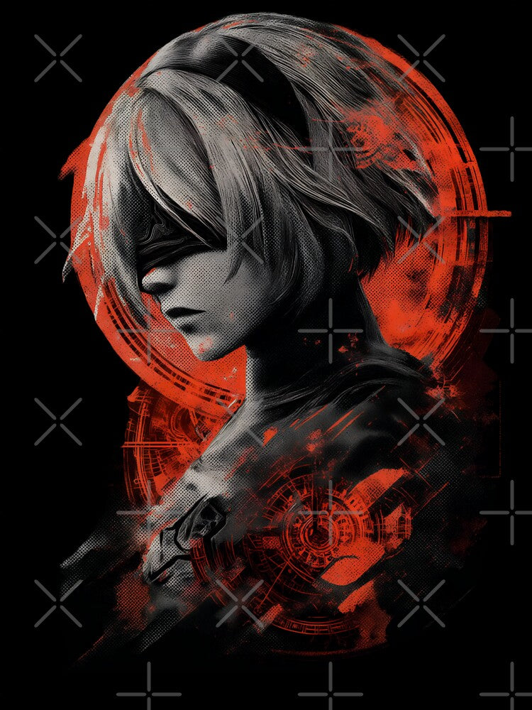 Video Game Inspired Nier 2B Automata Design by Senpaiwaves