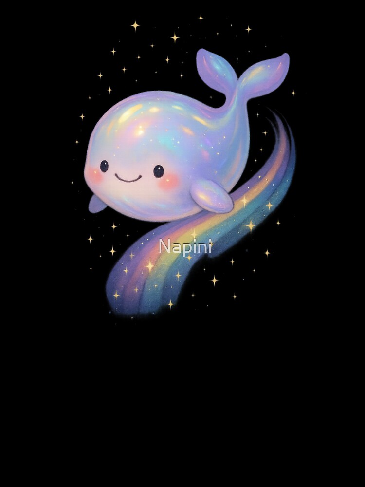 Prism Whale – Holographic Ocean Drifter by Napini