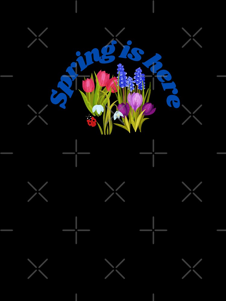 Spring is Here - Floral & Ladybug Design by silviaol