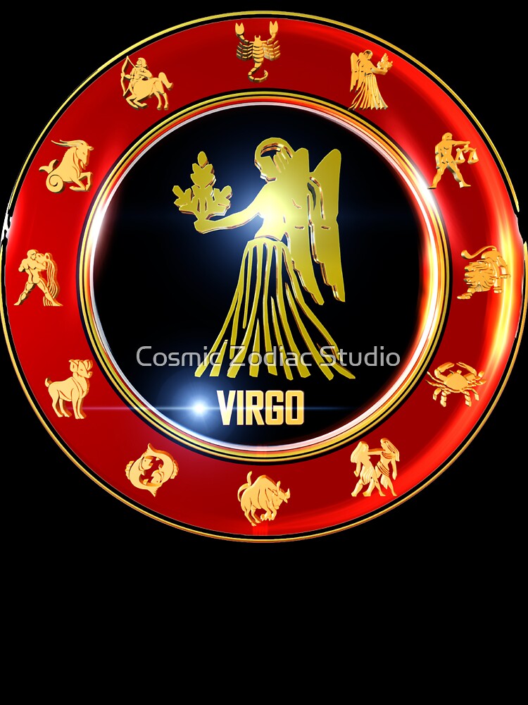 Virgo Zodiac Sign – Astrology Earth Sign Design | Virgo Birthday Gift for Astrology Lovers by Cosmic Zodiac Studio