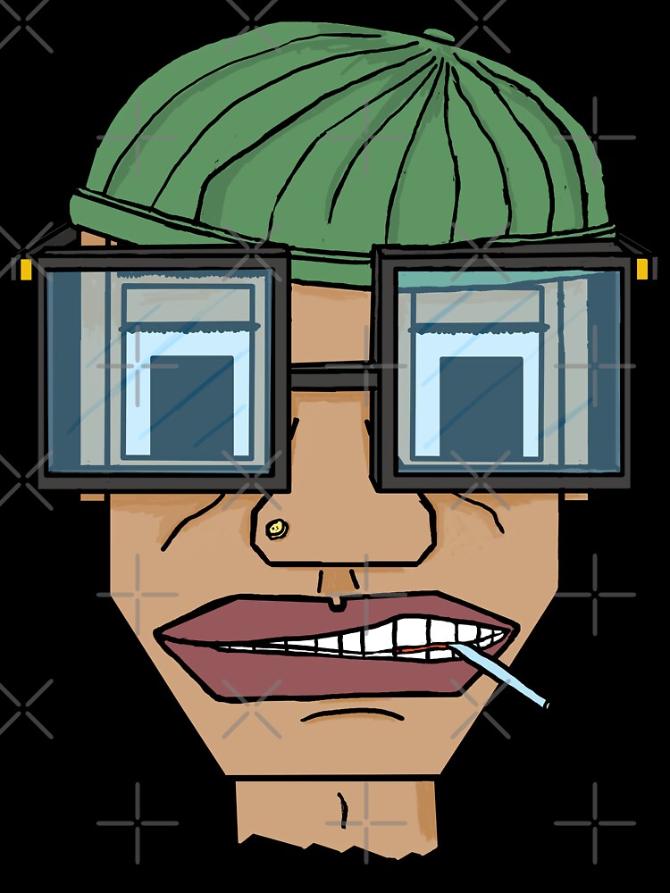 Cool Nerd Sticker by Shooz34