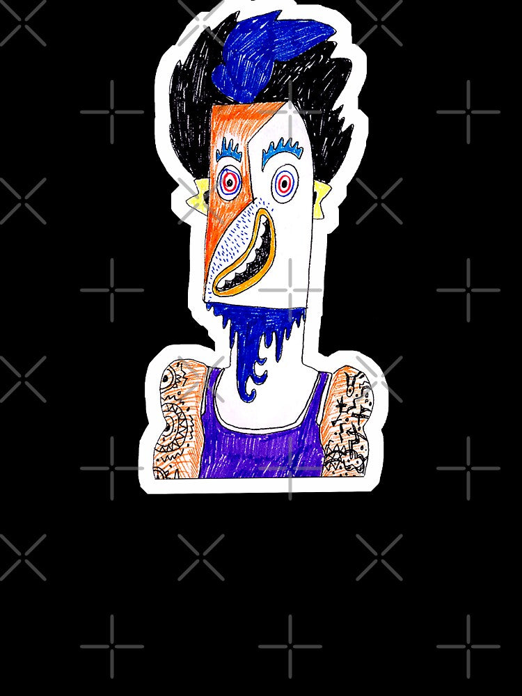 cool tattoo man by vandhezzfactor