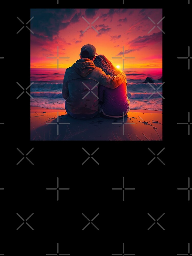 Couple Beach Sunset by yangs-wear