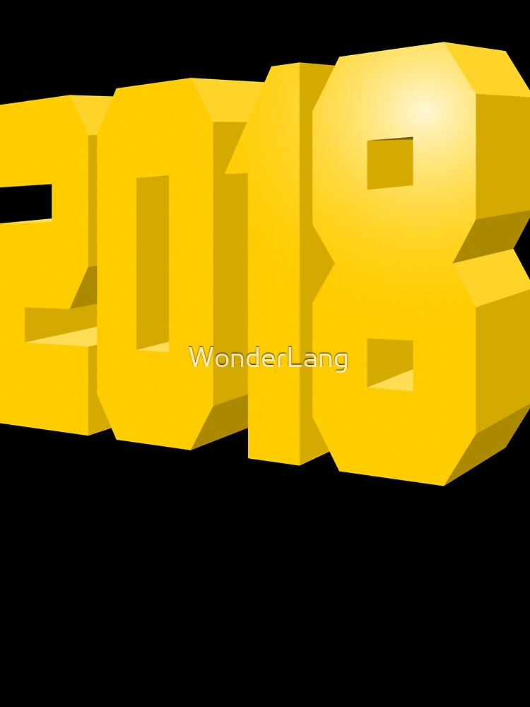 2018 3D, by SBDesigns by WonderLang