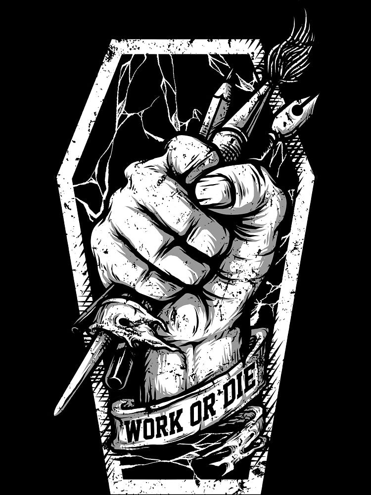 Work or Die by Quilimo Studio