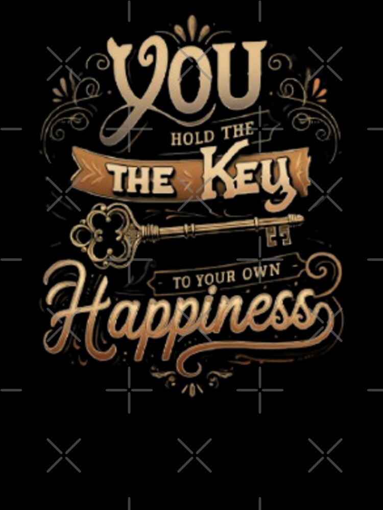 Motivational quotes: You hold the key to your own happiness by ProjectNoah