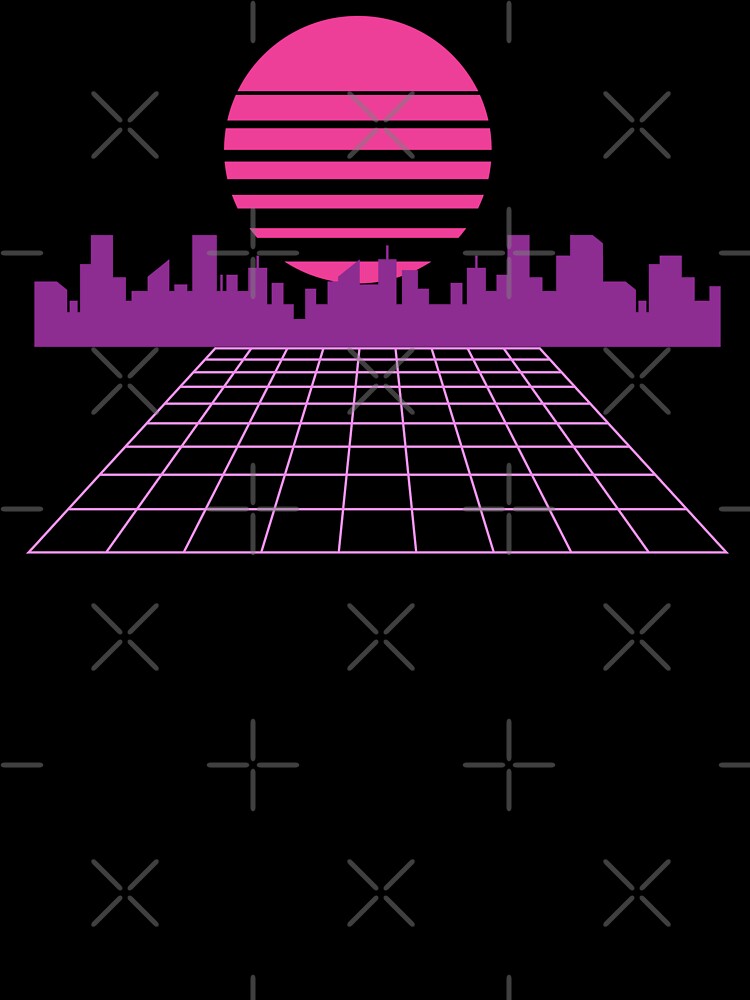 Synthwave Outrun 80s by JPareDesign