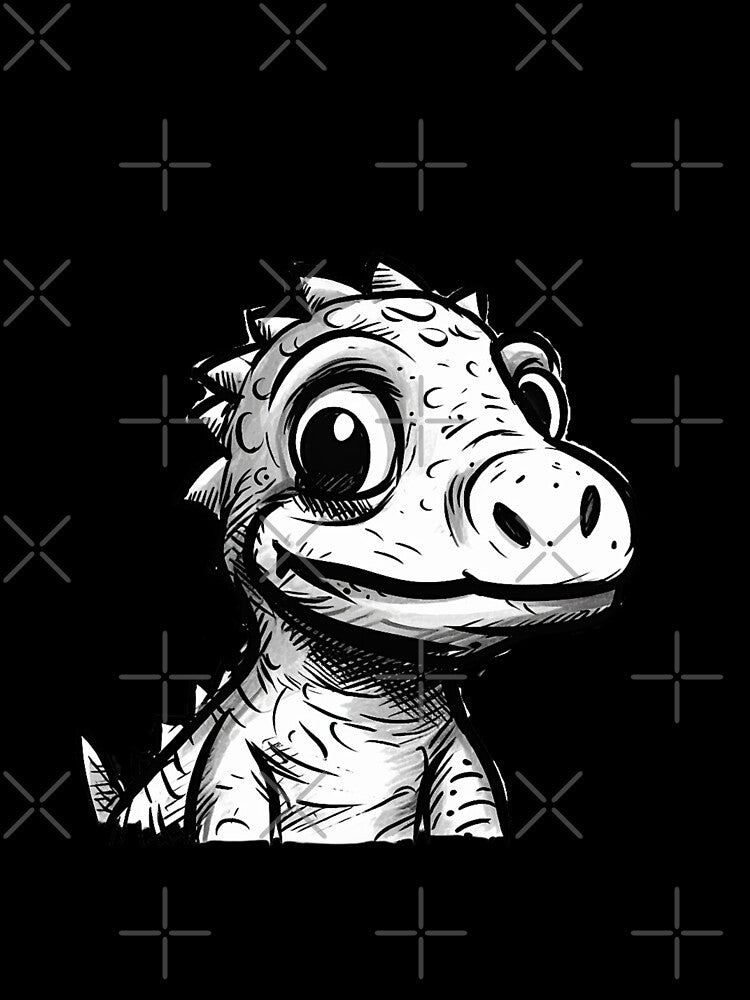A DRAWING OF A LITTLE DRAGON by infinitearte