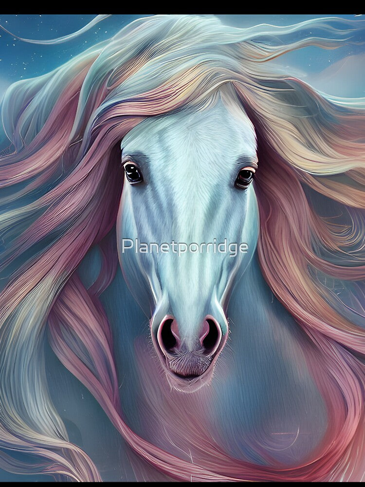 Beautiful pale horse by Planetporridge