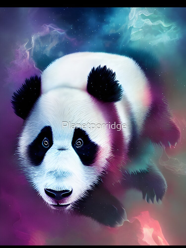 Floating Panda by Planetporridge