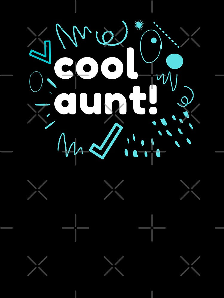 Cool Aunt | Promoted To Aunt | Coolest Auntie by The Red Nox