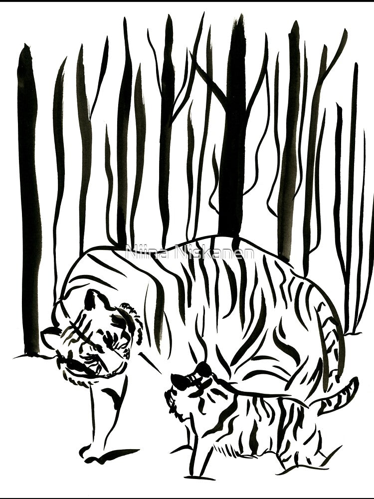 Tiger Family by Niina  Niskanen